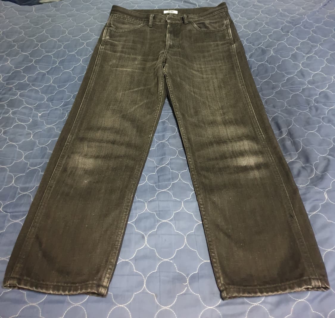 유니클로U 우먼스 레귤러핏 데님팬츠 흑청 (30) 상품이미지1