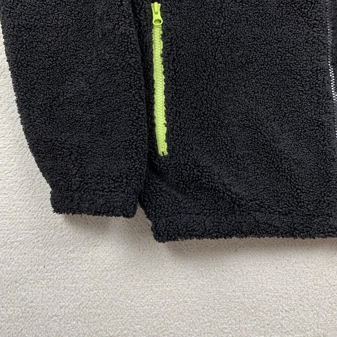 아디다스 어드벤처 쉐르파 플리스 자켓 블랙 상품이미지3