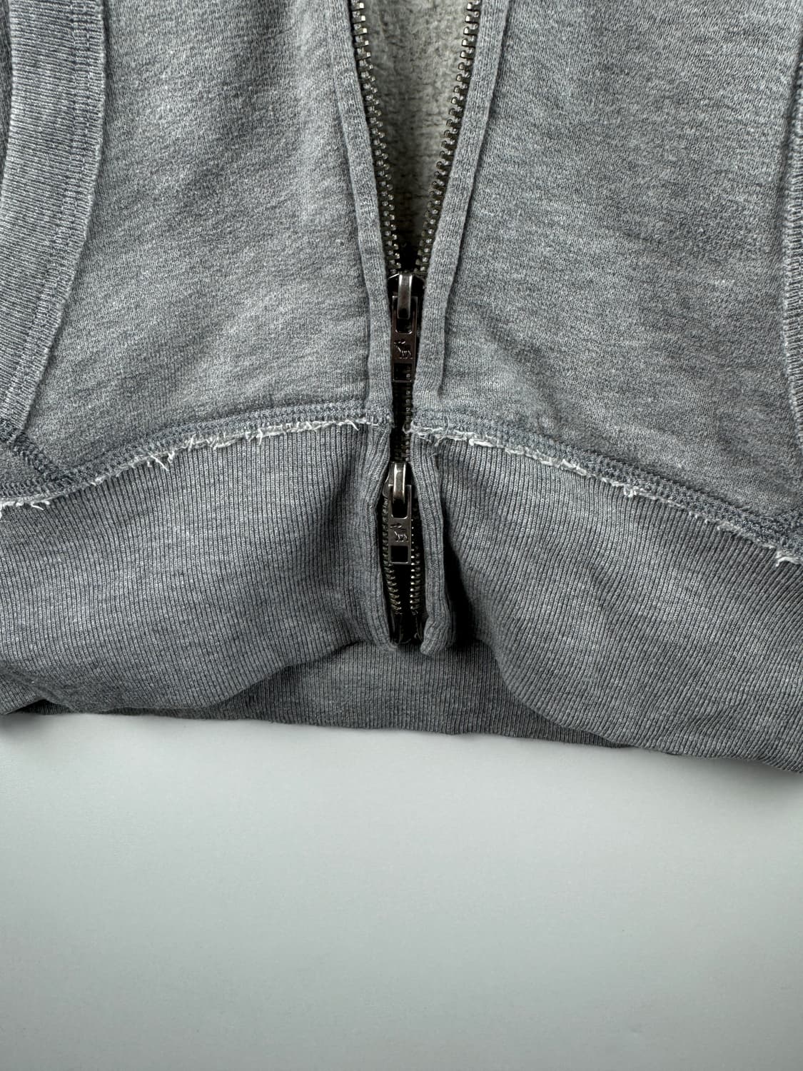 아베크롬비 아치로고 그레이 딱붙 후드집업1698 상품이미지5