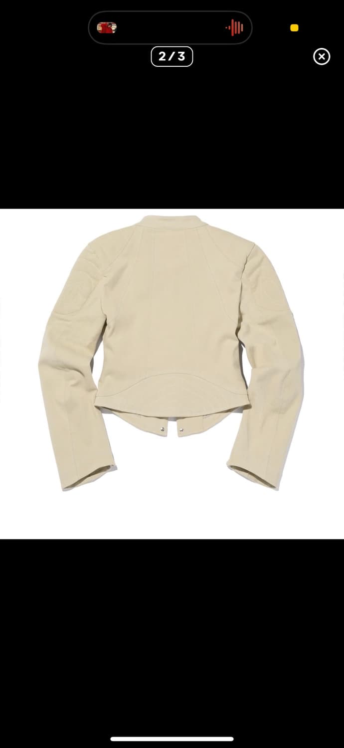 MSCHF COTTON BIKER JACKET_KHAKI BEIGE 상품이미지2