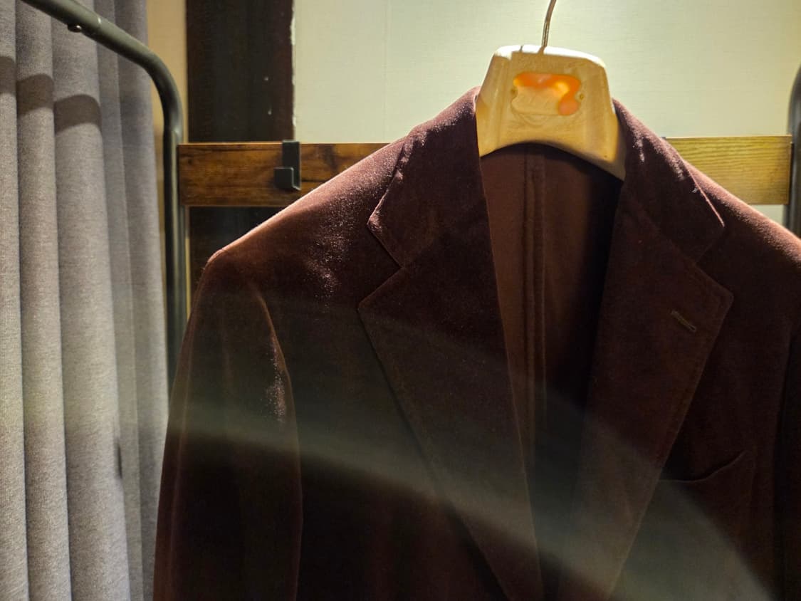 란스미어 벨루어자켓 상품이미지2