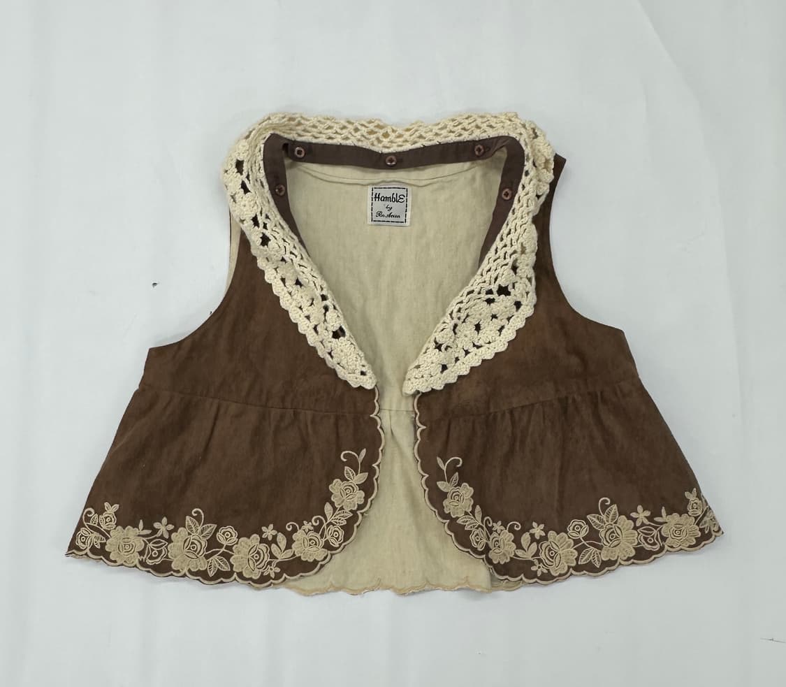 🤎슈슈룬 쇼콜라 라떼갸루 코디세트🤎 베스트 그런지 히피 브라운  상품이미지5