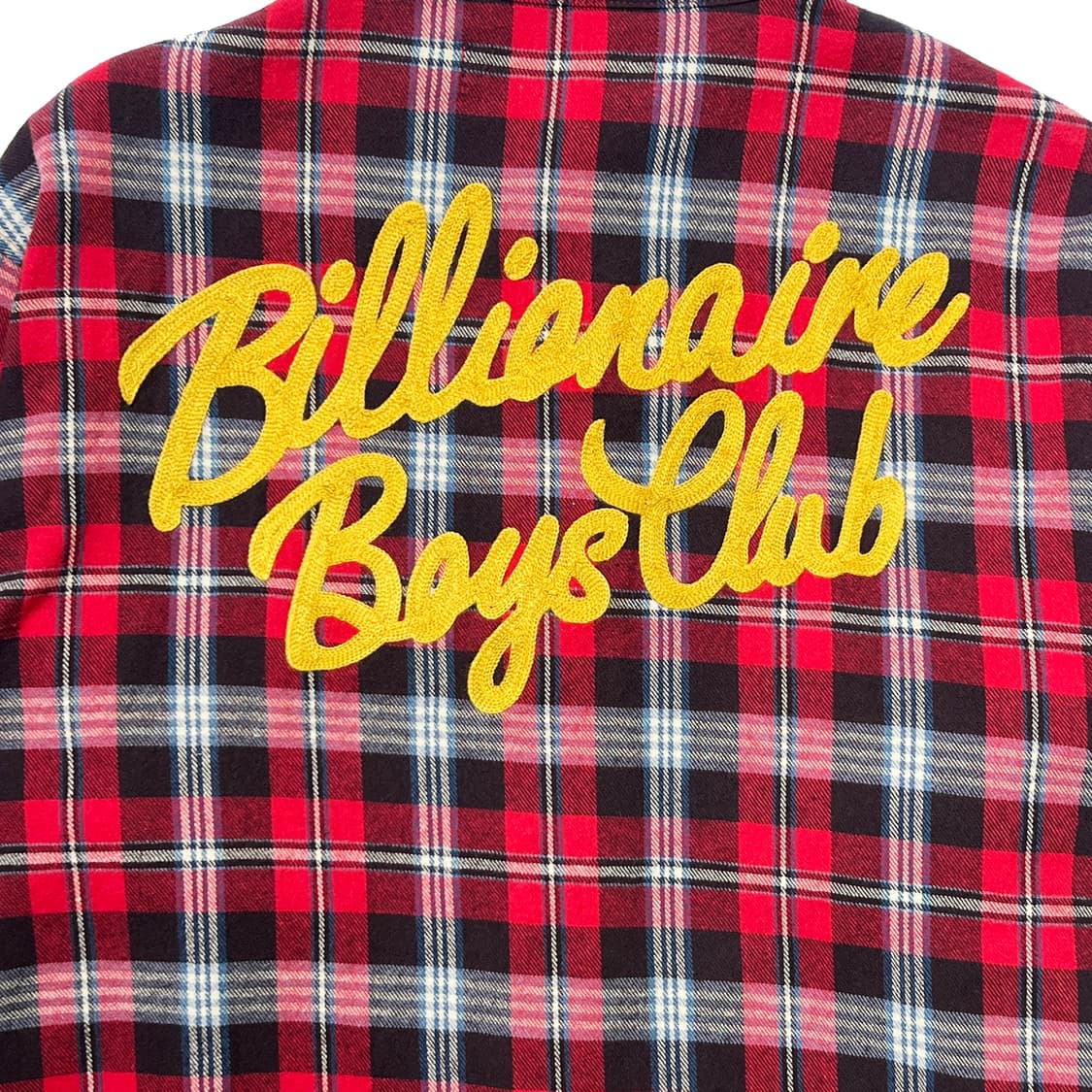 Billionaire Boys Club bbc 로고 프린트 체크 셔츠 M 상품이미지7