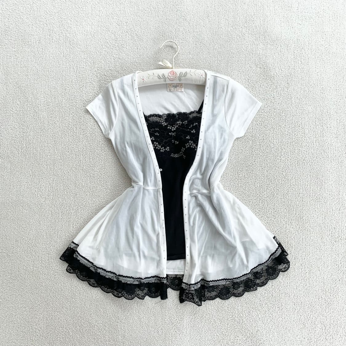 블랙페어리 ♥ 레이스 가디건 세트 상품이미지1