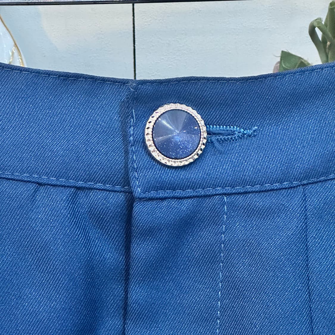 axes femme(액시즈팜) 블루 플리츠 큐롯 팬츠 스커트(치마바지) 상품이미지2