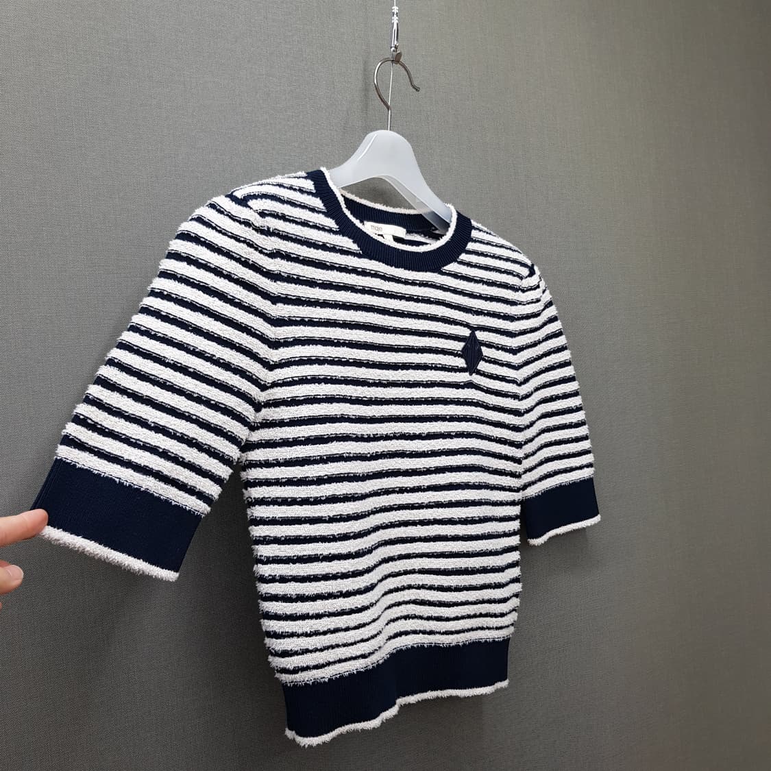 maje 마쥬 스트라이프 반팔 니트 1 사이즈 상품이미지4
