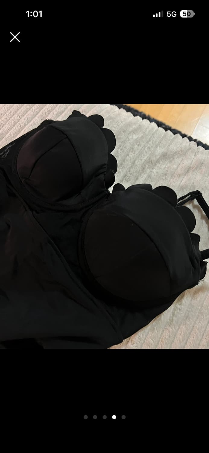 Asos 스캘럽 모노키니 수영복 상품이미지4