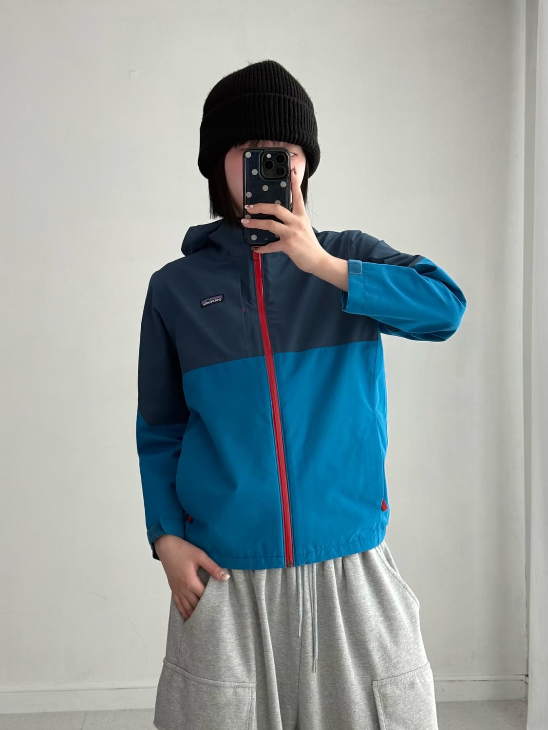 파타고니아 블루 바람막이 상품이미지1