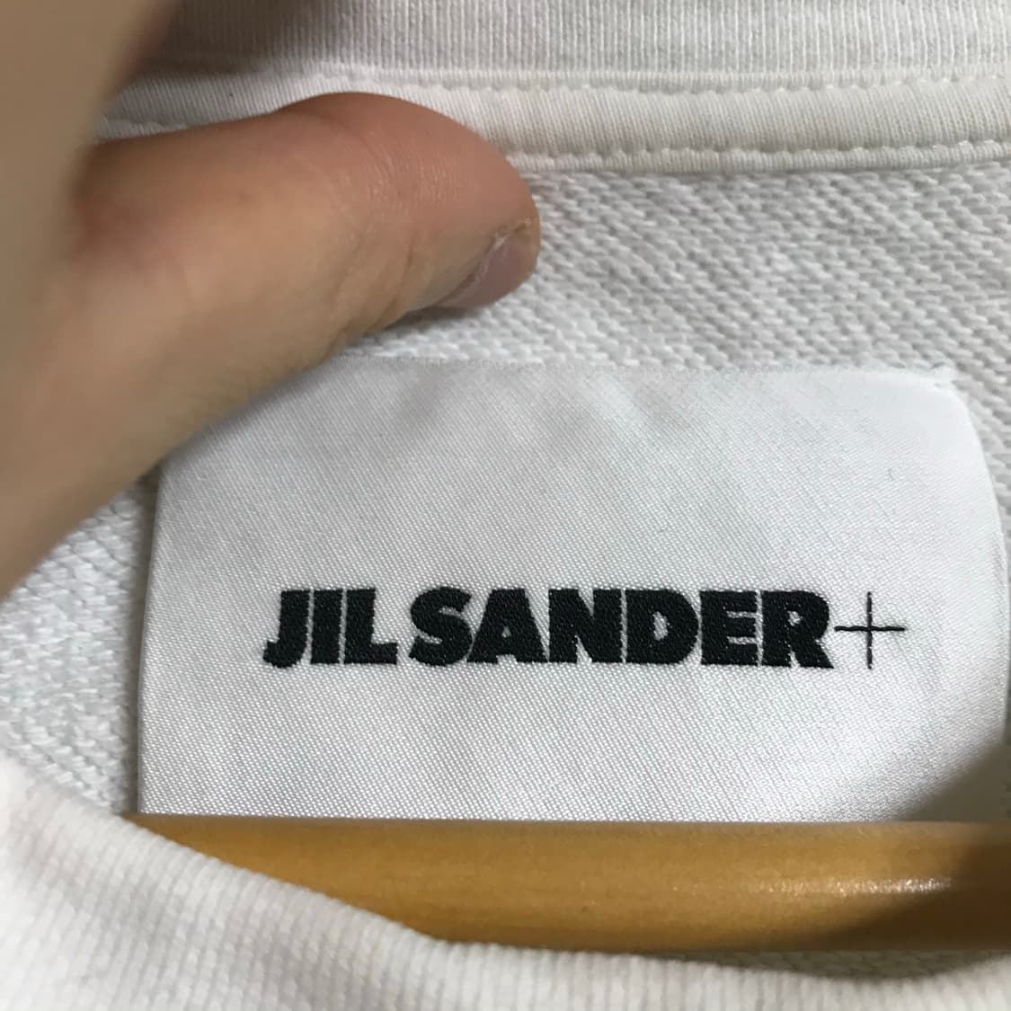 질샌더 스펠로고 라운드 스웻셔츠 상품이미지3