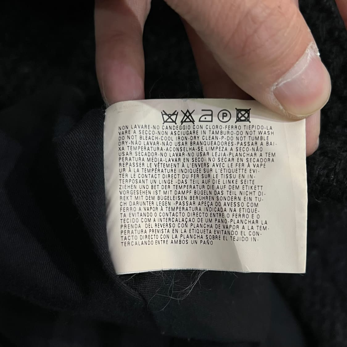  아르마니진스 니트 더플 코트 y14341 상품이미지9