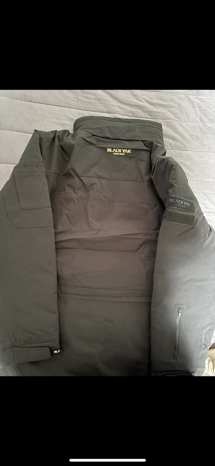 블랙야크 S-워크 패딩 자켓 블랙 상품이미지2