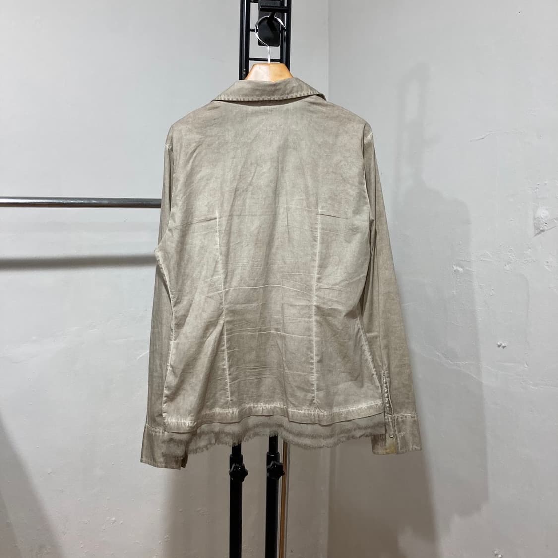 M / Karna 빈티지 워싱 레이스 셔츠 상품이미지5