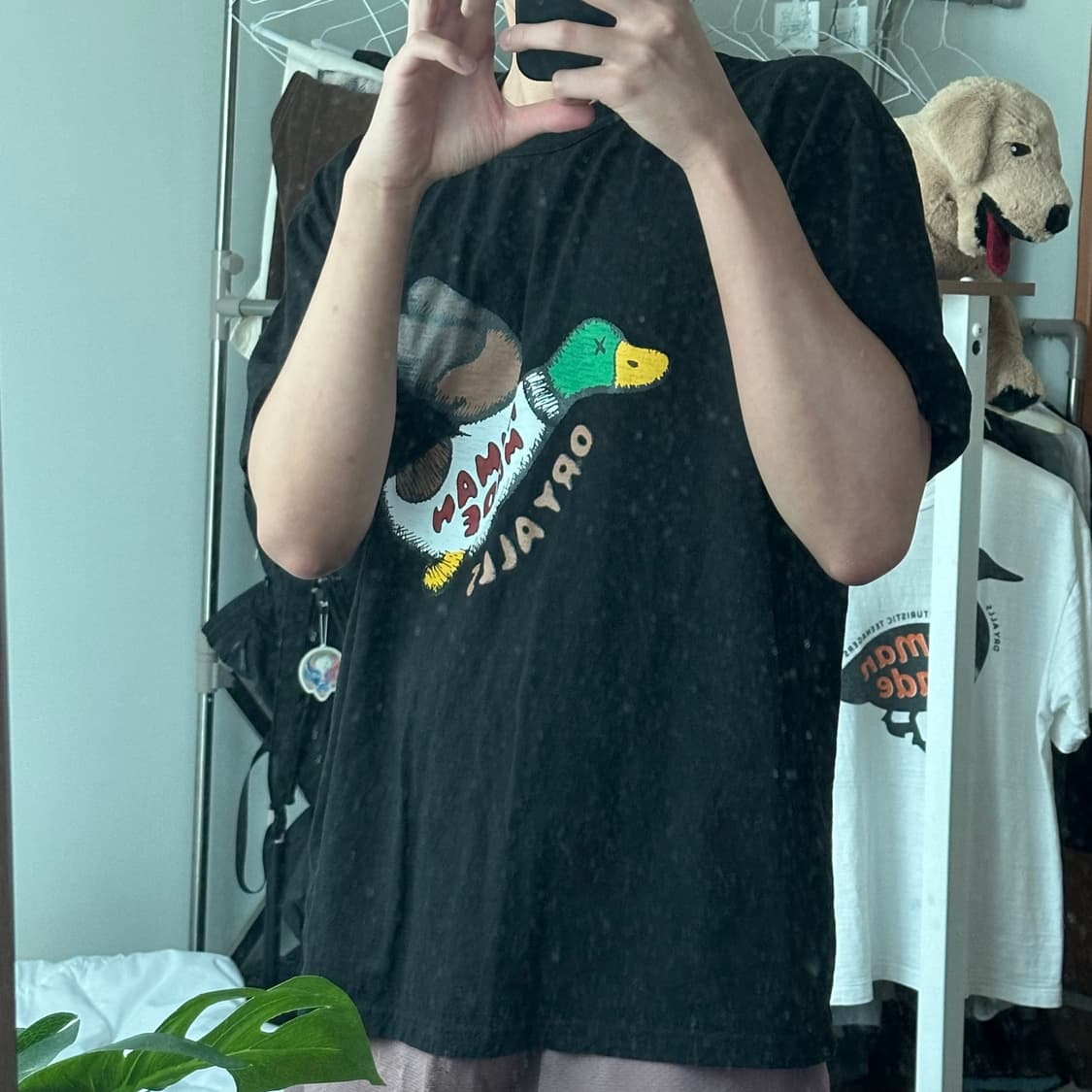 휴먼메이드 카우스 콜라보 덕 반팔 상품이미지1