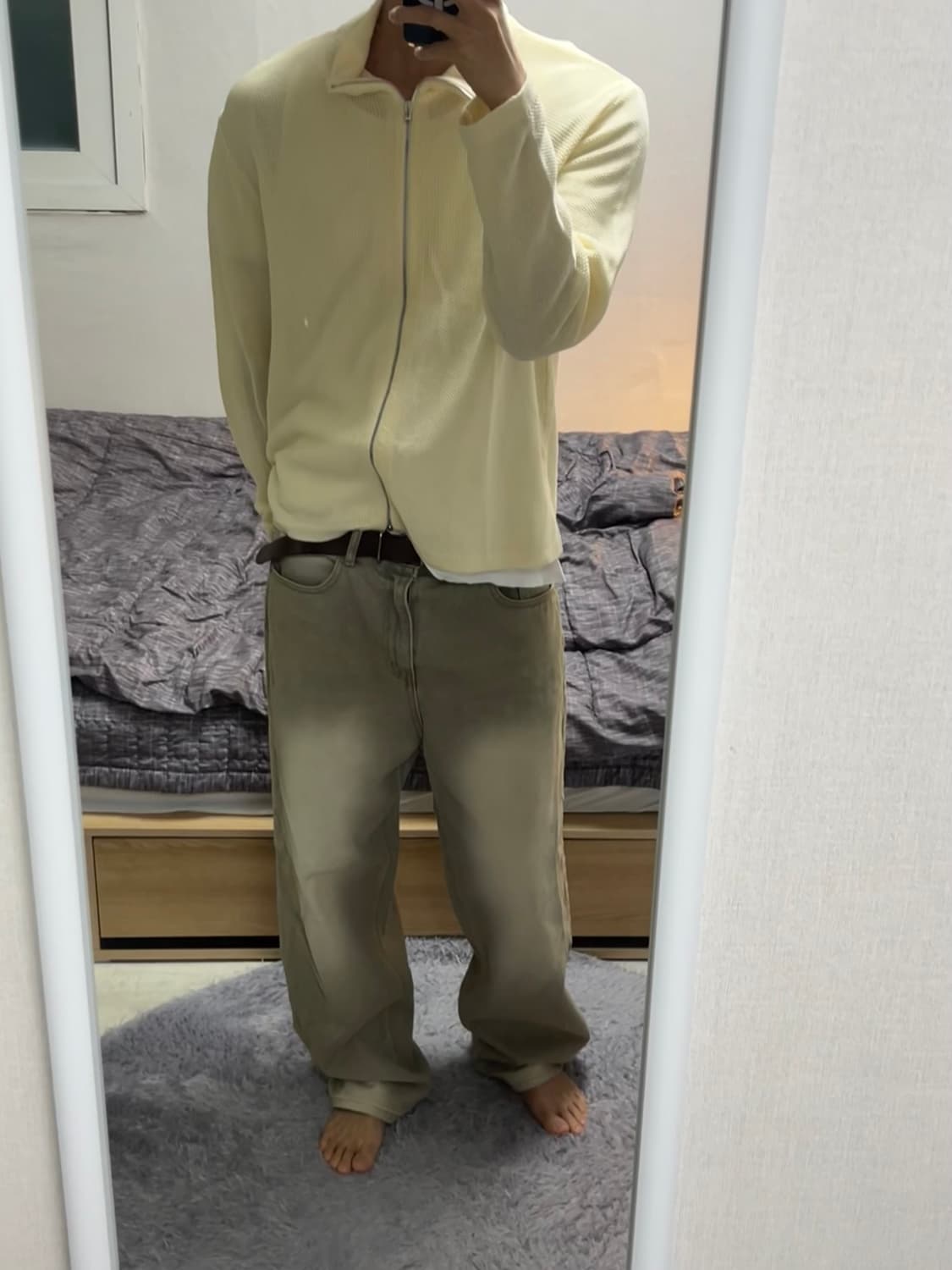 빈티지 와이드 데님 팬츠 상품이미지3