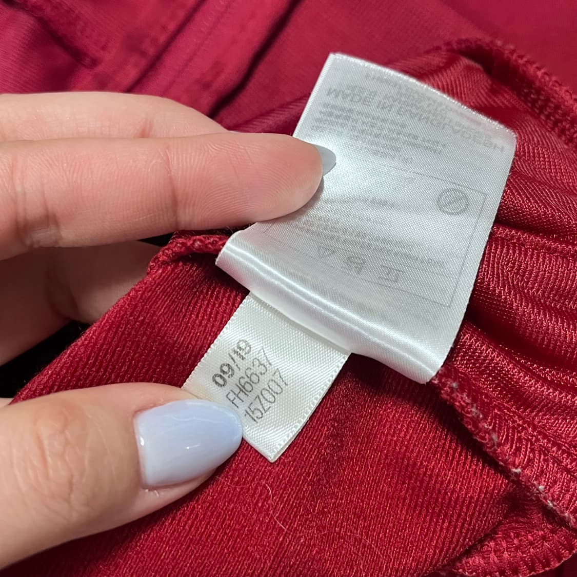 [정품] 아디다스 딥레드 MTS 일자로고 져지 [ M ] 상품이미지6