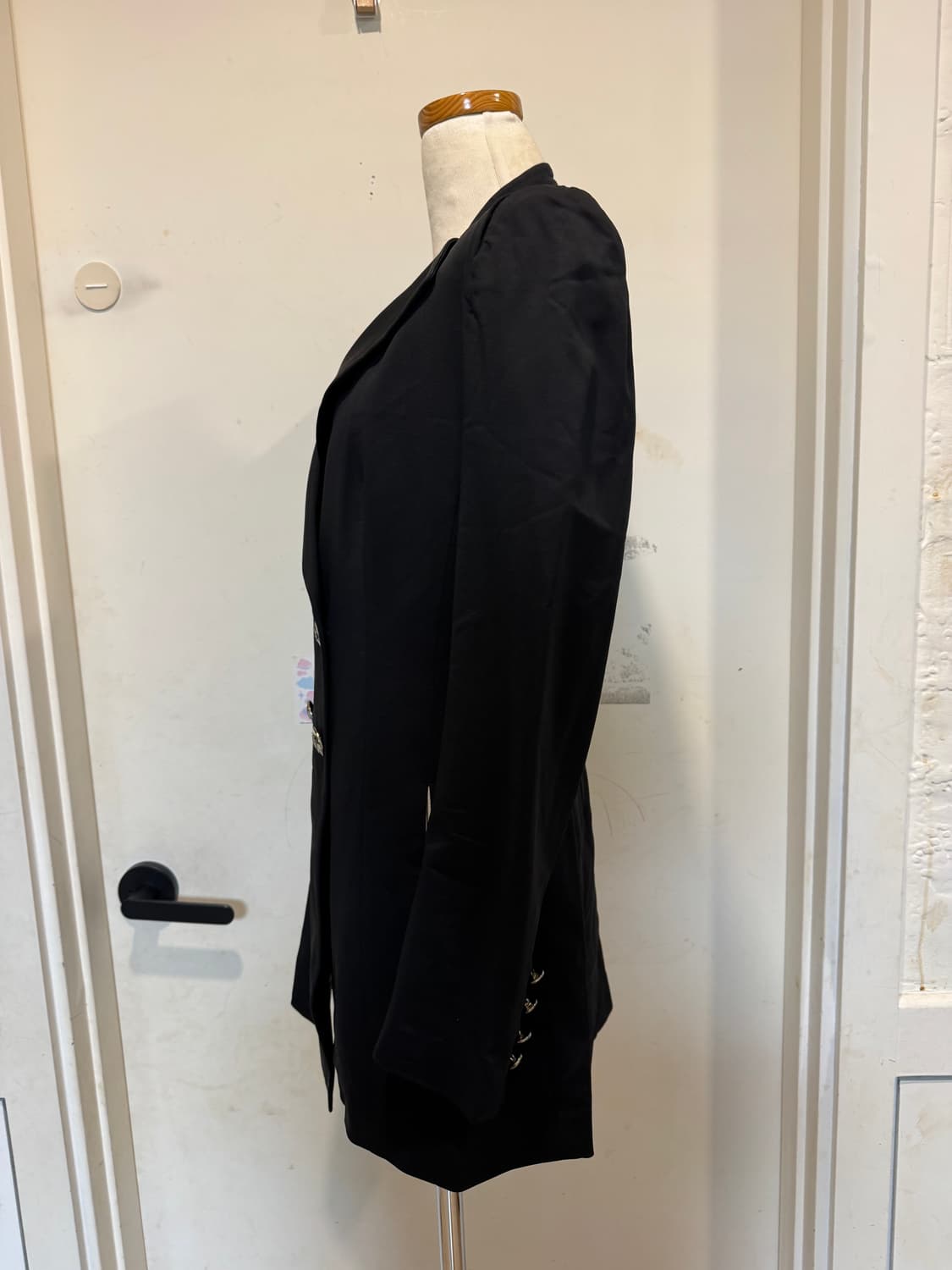 타임 블랙 더블 자켓 상품이미지2