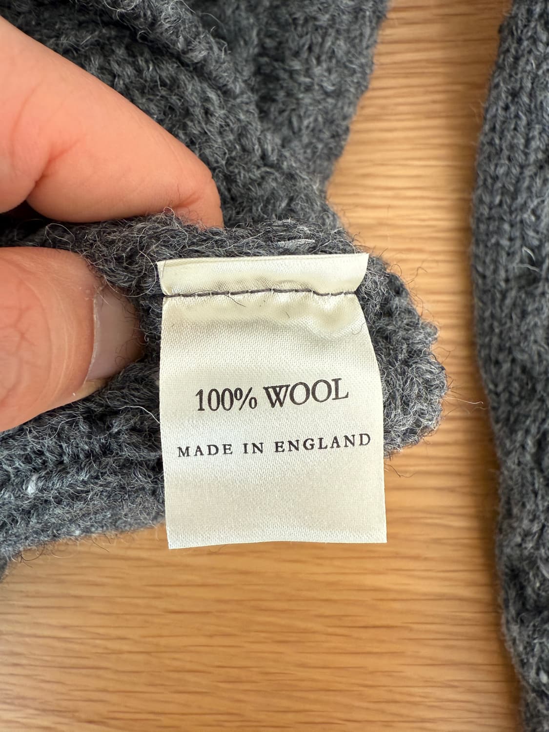 PEREGRINE 헤비울 아란 니트(ENGLAND) 상품이미지7