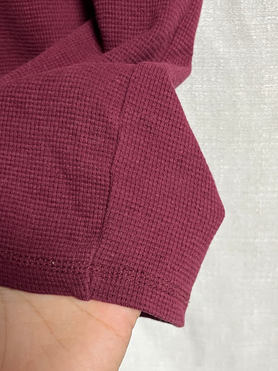 공용 폴로 랄프로렌 와플 브이넥 링거 티셔츠 L 상품이미지2