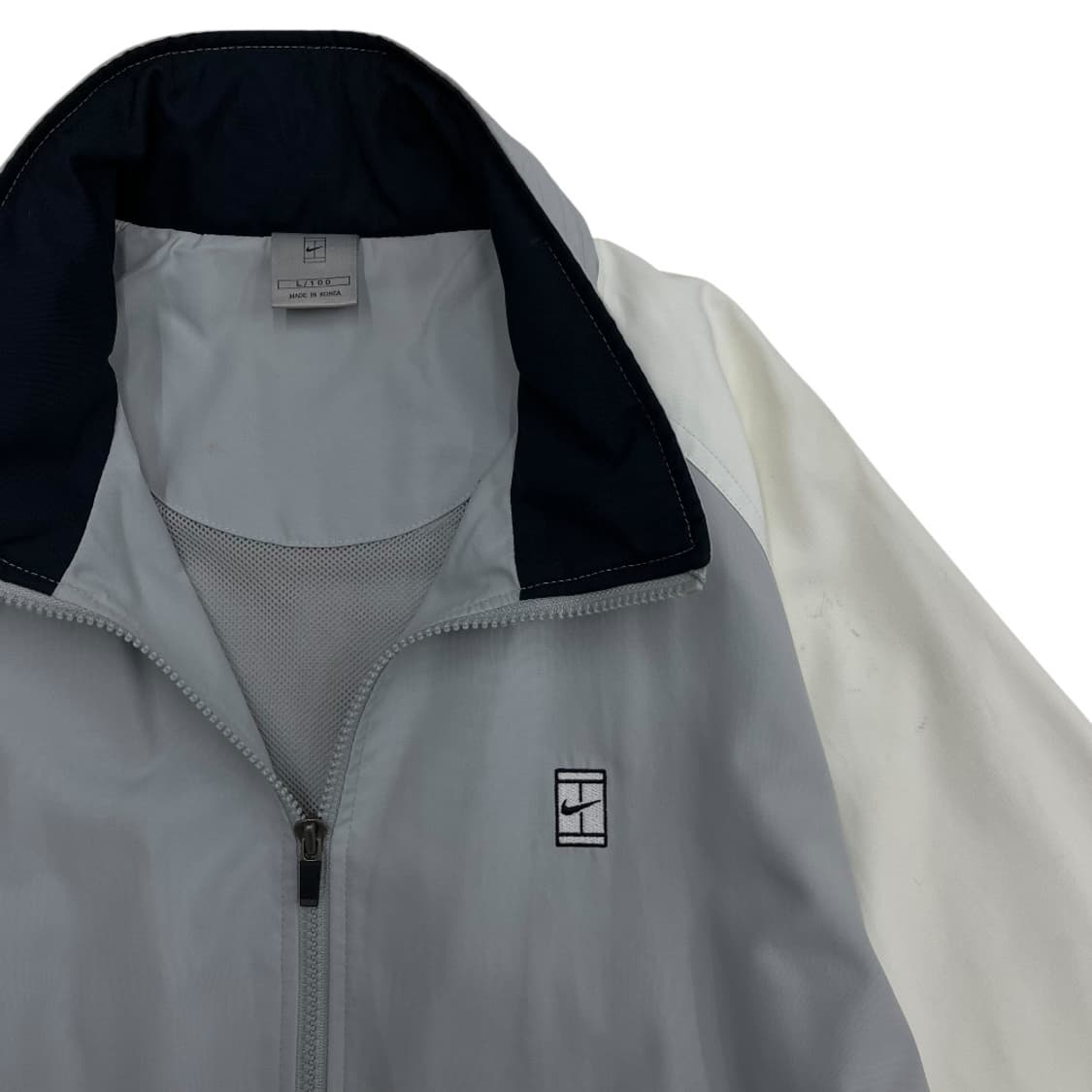 나이키 00s 테니스로고 스카이블루 바람막이 L 상품이미지6