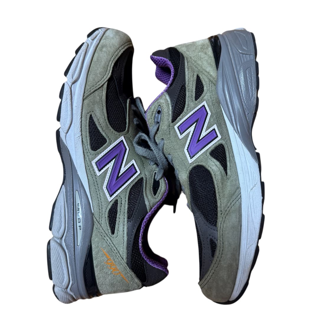 뉴발란스 990v3 메이드 인 USA 올리브 리프 블랙 275 상품이미지7