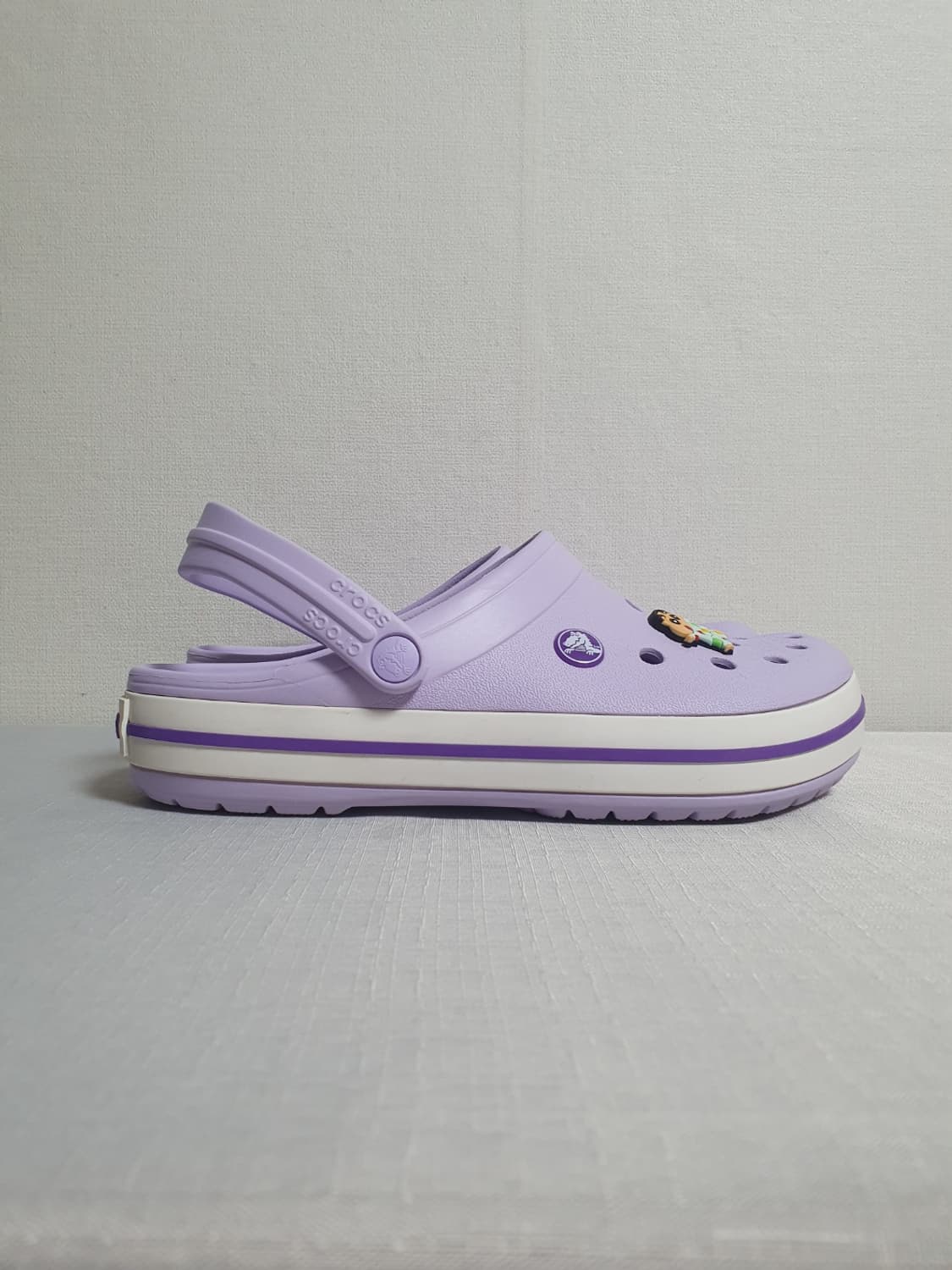 250mm 크록스 크록밴드 클로그 라벤더 W8 상품이미지1