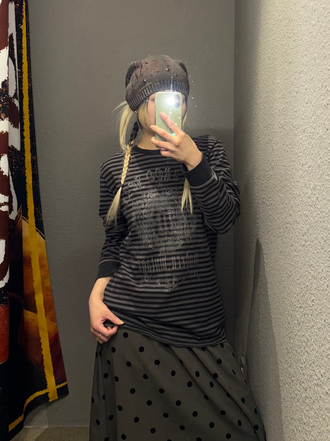 버커루 스트라이프 로고 티셔츠 상품이미지1