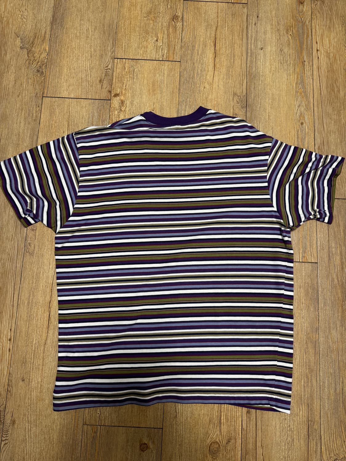 [M] 80s 스투시 스트라이프 티셔츠 상품이미지2