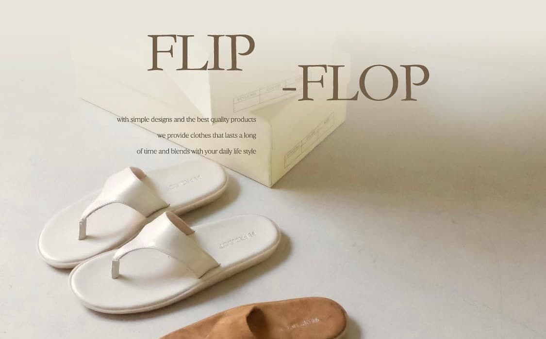 (새상품, 박풀) 98도씨 서피 플립플랍 슬리퍼 - 크림색상, 250 상품이미지2