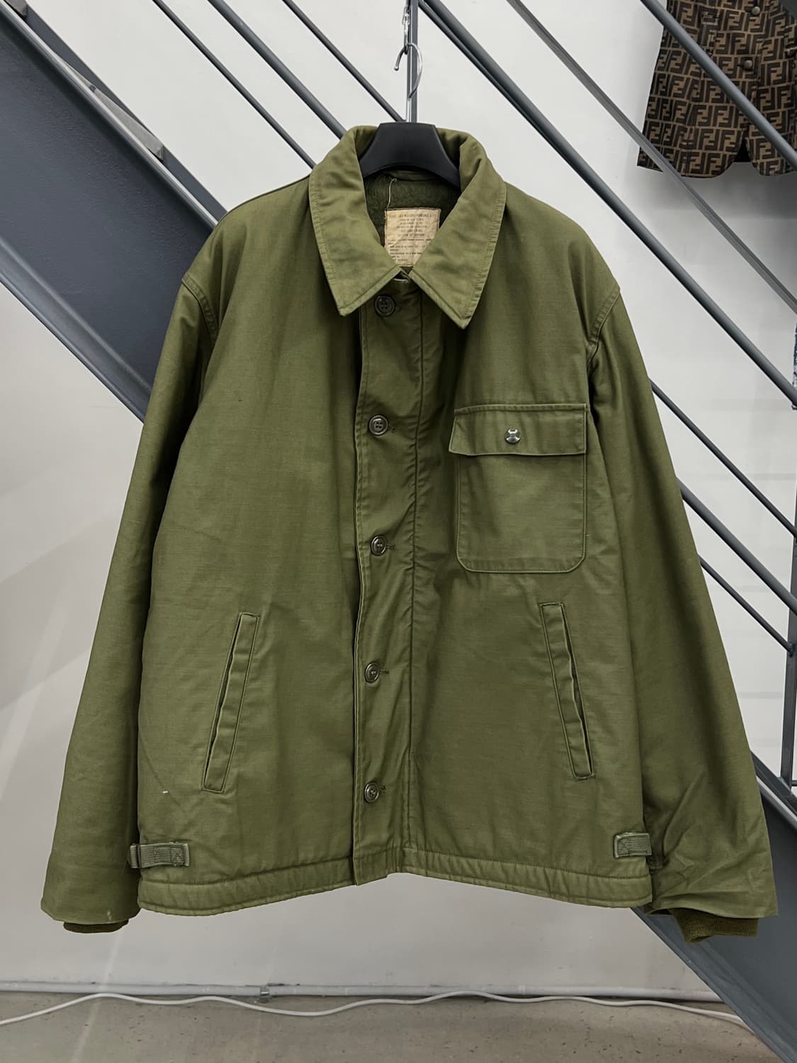 오리지널 미군 60s A-2 콜드웨더 덱 자켓 상품이미지1