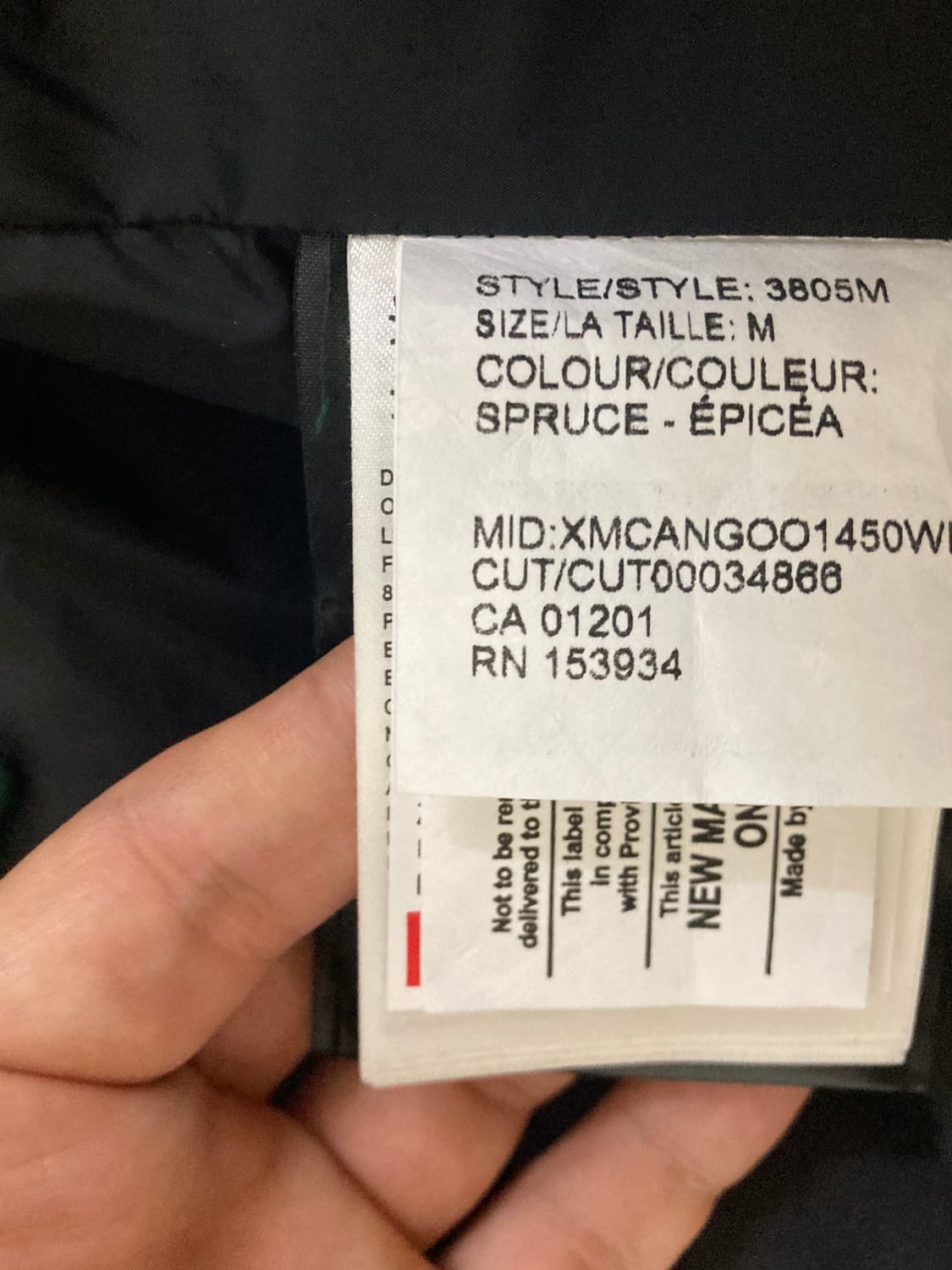 캐나다구스 카슨 칼슨 인터핏 M 새제품 상품이미지5