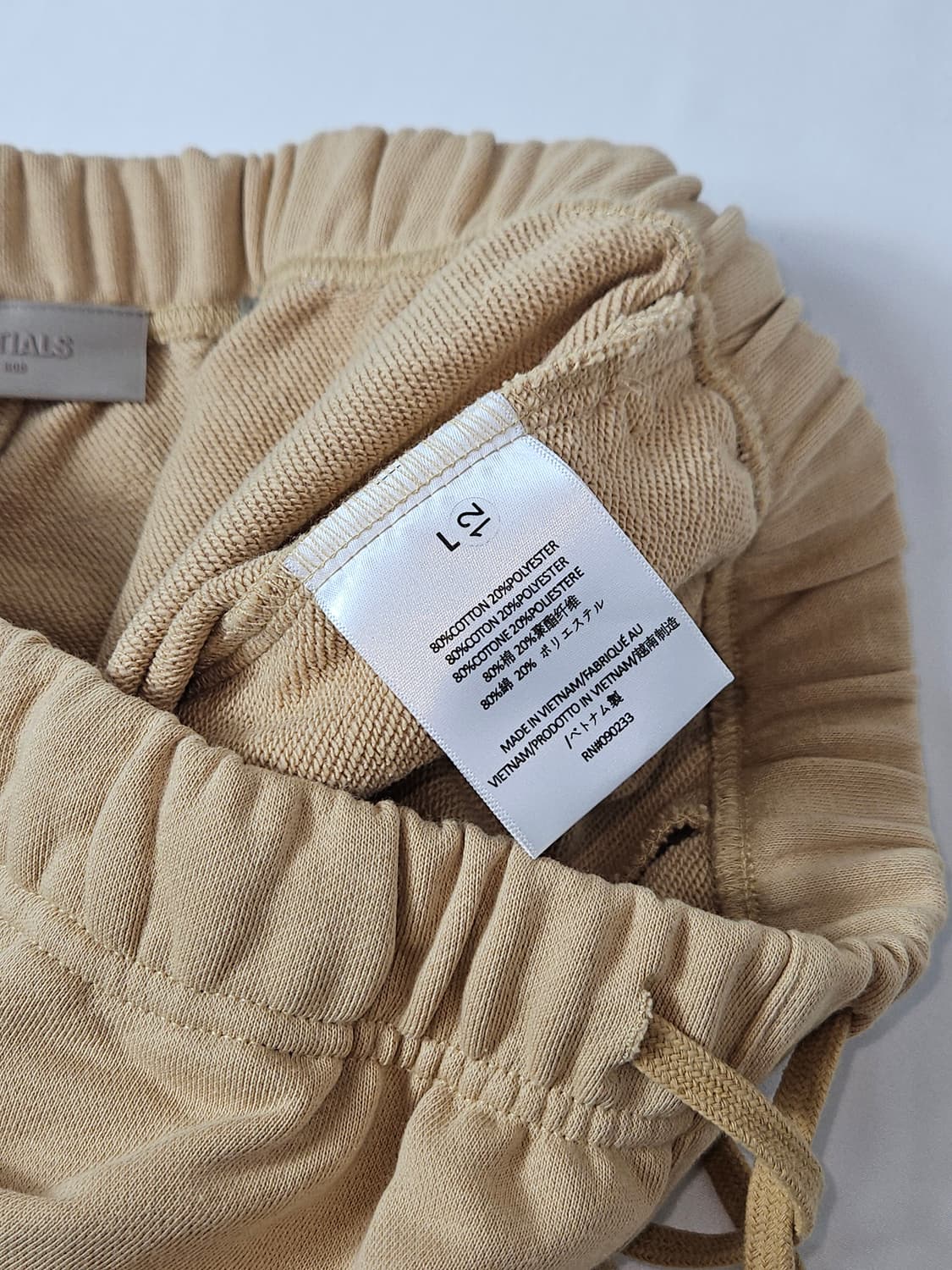 피어오브갓 에센셜 드로스트링 스웻팬츠 스트링 트랙팬츠 L 상품이미지5