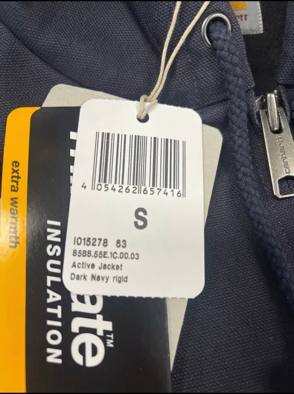 칼하트 wip og 액티브 자켓 다크네이비 상품이미지2