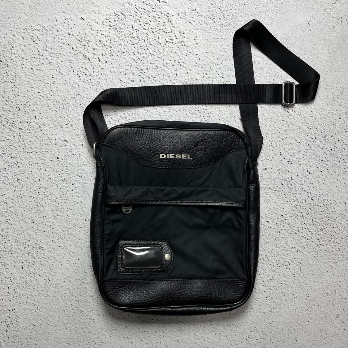 Vintage Diesel Leather Nylon Crossbody 상품이미지2