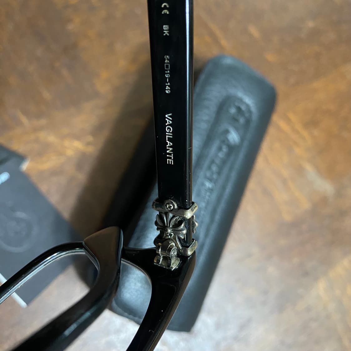 Rare!! Crome Hearts Vagilante 남자 안경테 상품이미지3