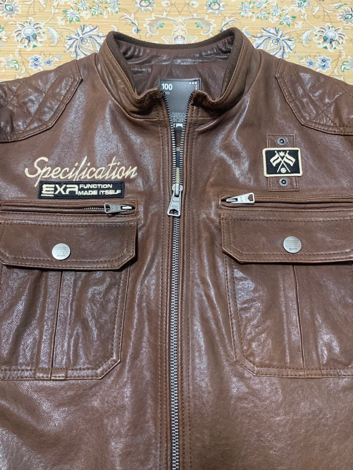 EXR 양가죽 레이싱자켓 상품이미지2