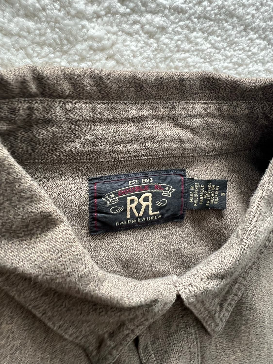 더블알엘 재스페이 셀비지 워크 셔츠 상품이미지3