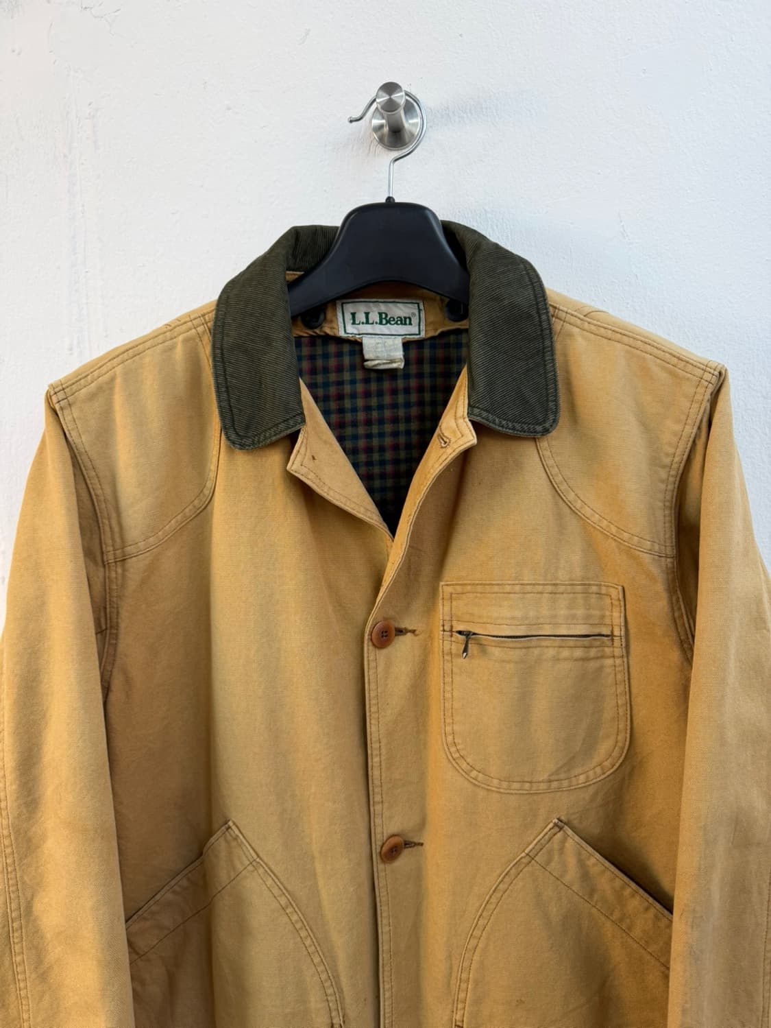 80s 엘엘빈 캔버스 헌팅 자켓  상품이미지2