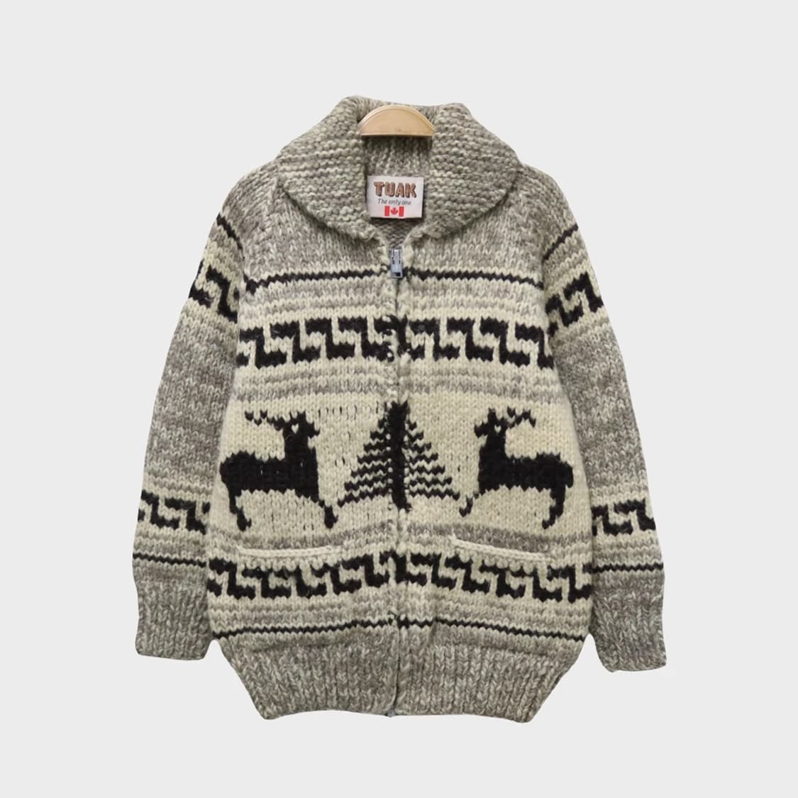 TUAK COWICHAN 캐나다 코위찬 스웨터 61903 상품이미지1