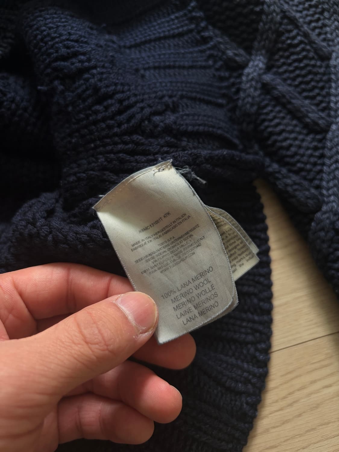 Tods Merino Wool sweater 상품이미지3