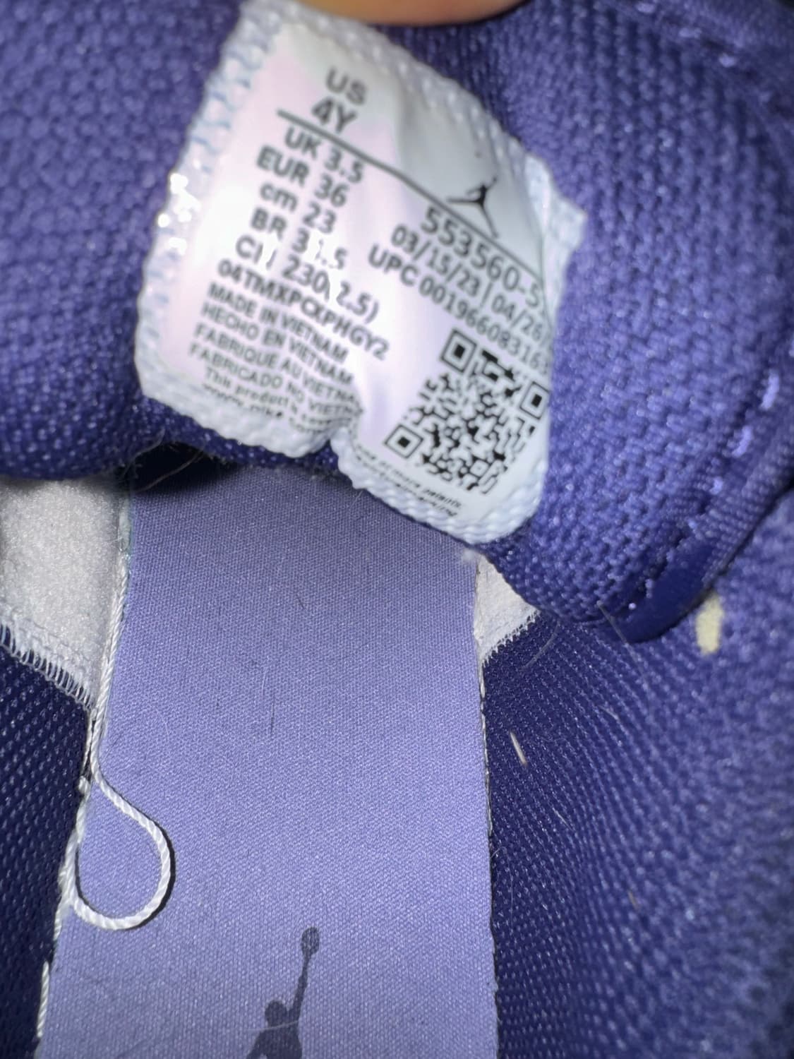 나이키 에어 조던 1 로우 230mm 상품이미지2