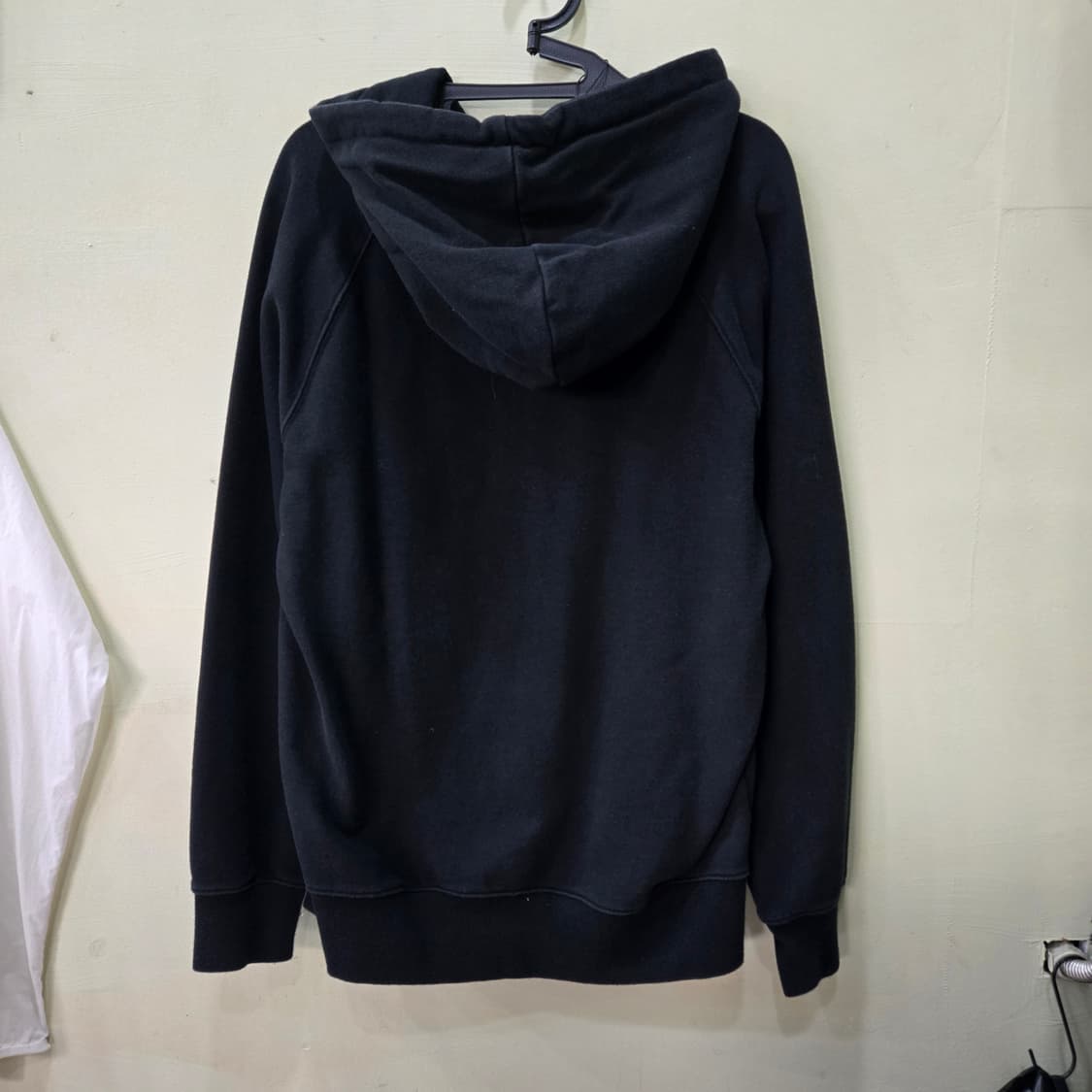 [M] musinsa standard 기모 베이직 풀오버 후드 (블랙) 상품이미지3