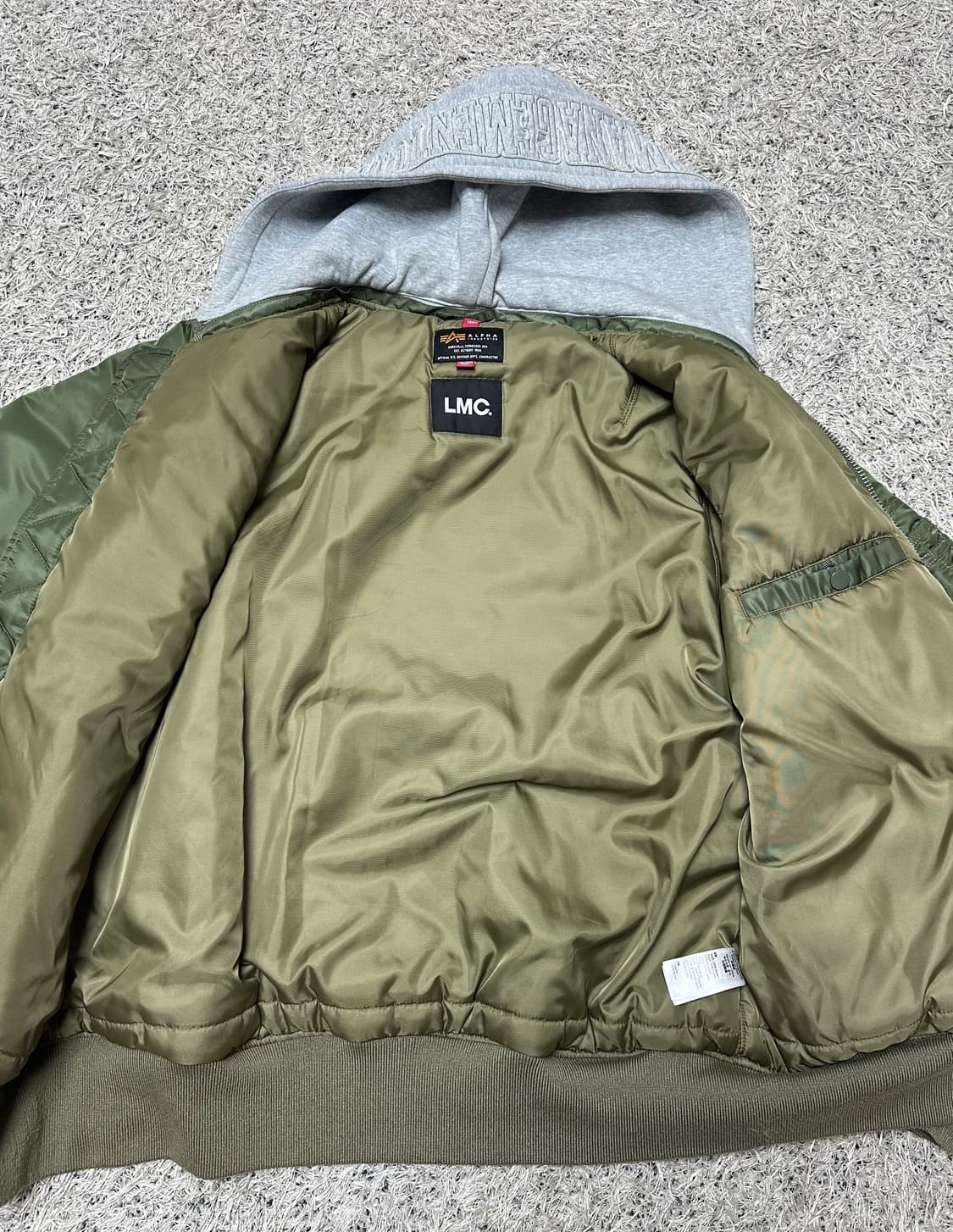 LMC X 알파인더스트리 MA-1 항공점퍼 상품이미지3