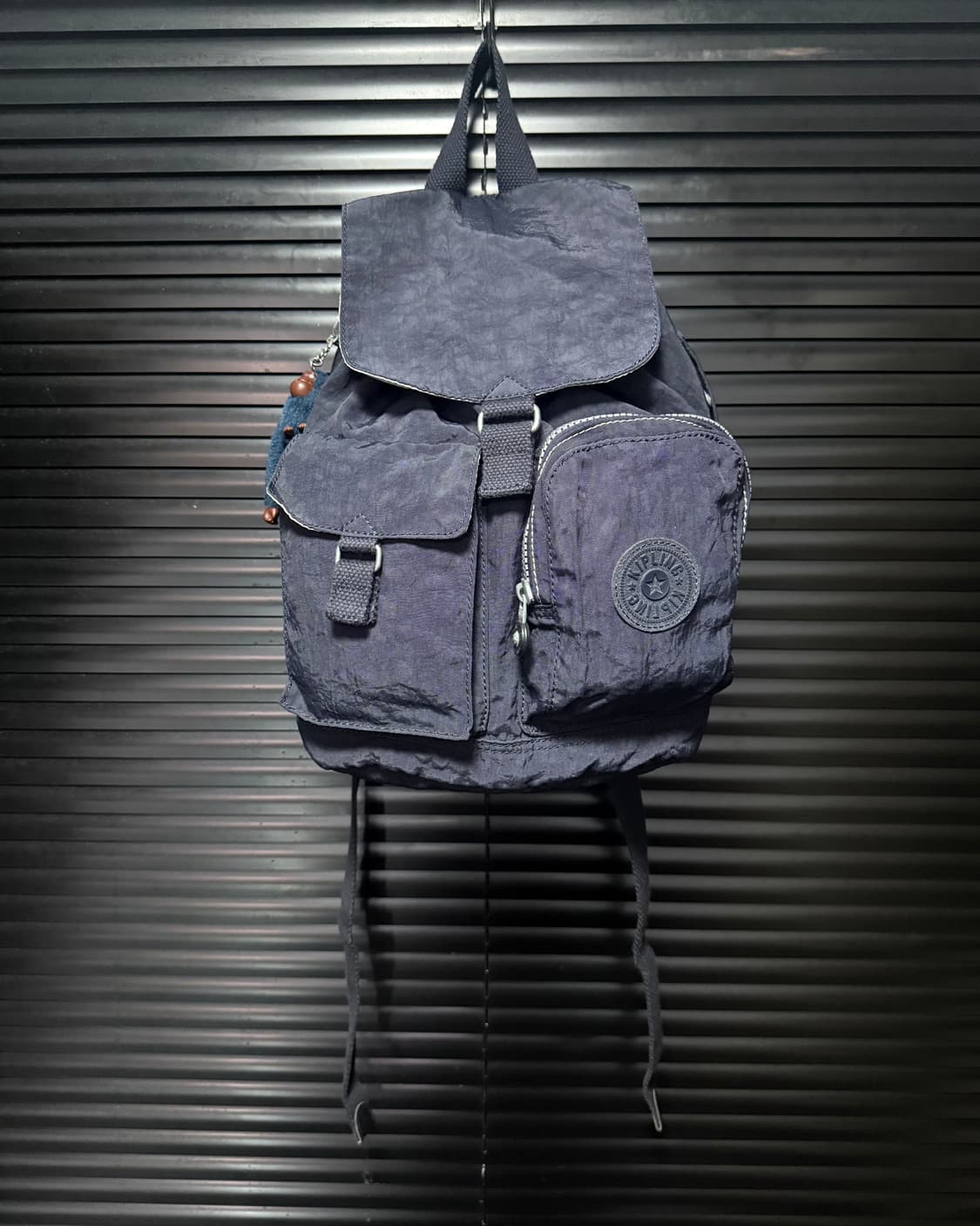 키플링 복조리 가방 백팩 남색 네이비 미니백 고릴라 인형 키링 y2k 상품이미지3