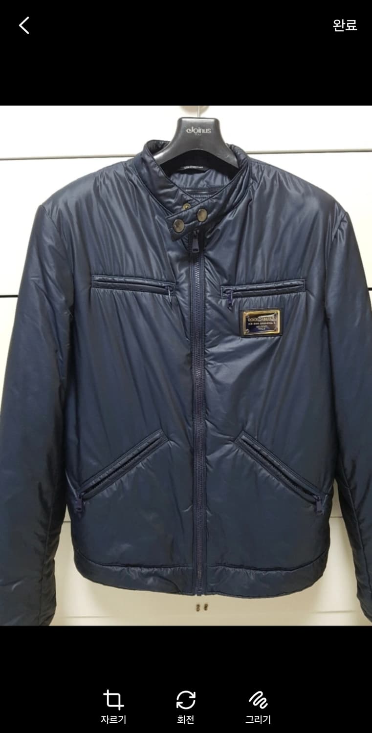 돌체앤가바나 남성 퀼팅 자켓 상품이미지1