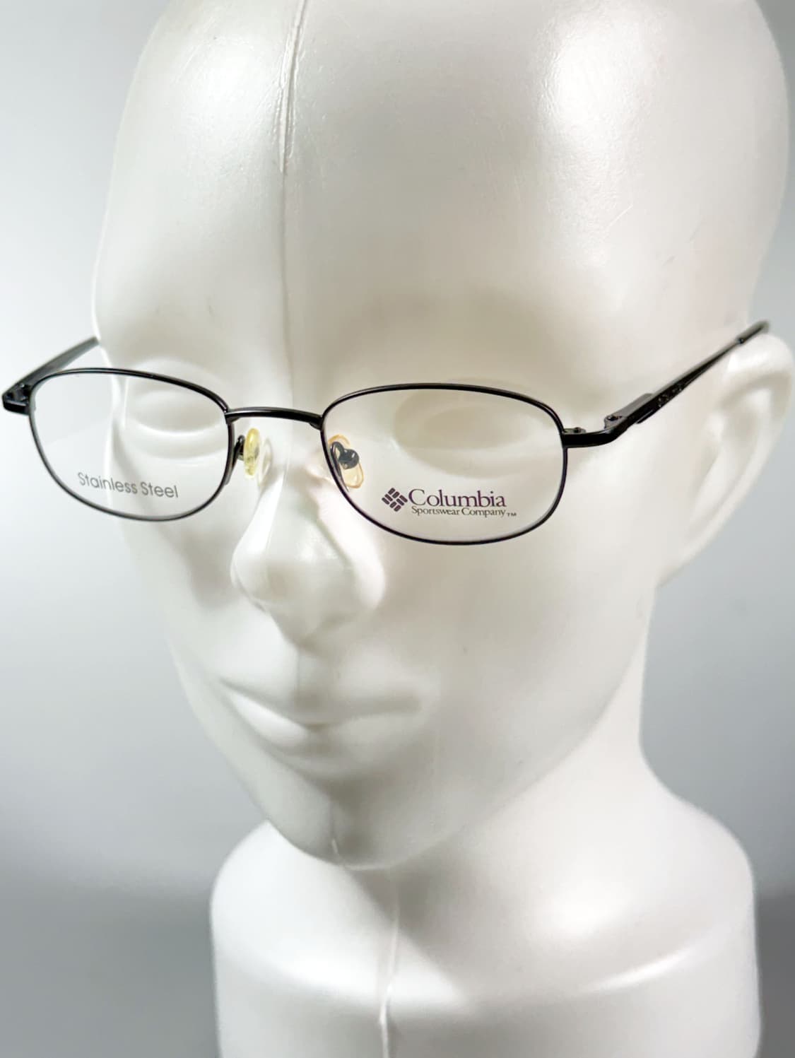 90s 컬럼비아 블랙 슬림 스퀘어 메탈 빈티지 안경 상품이미지9