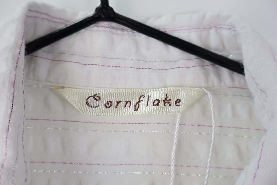Jpn White Stripe Blouses 상품이미지8