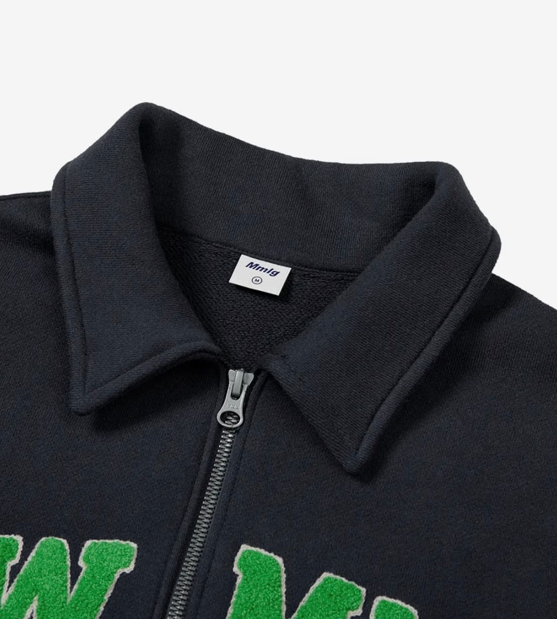 Mmlg 스웻 점퍼 네이비 M 상품이미지4