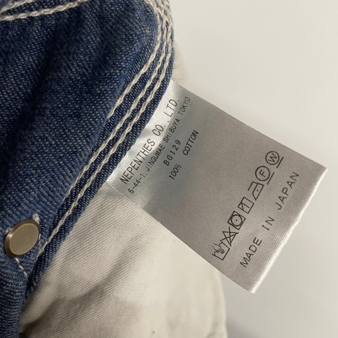 니들스 HD 데님 와이드 팬츠 상품이미지10