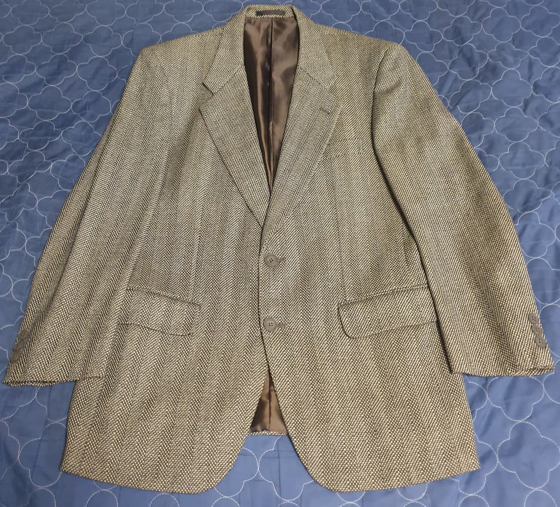 (일본제품) SPEZZATO 클래식 헤링본 울 블레이저 (F) 상품이미지1