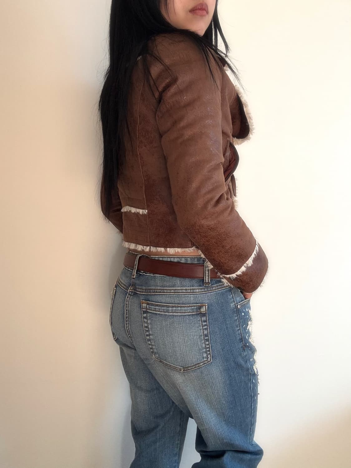 웨스턴 크롭 자켓 상품이미지3